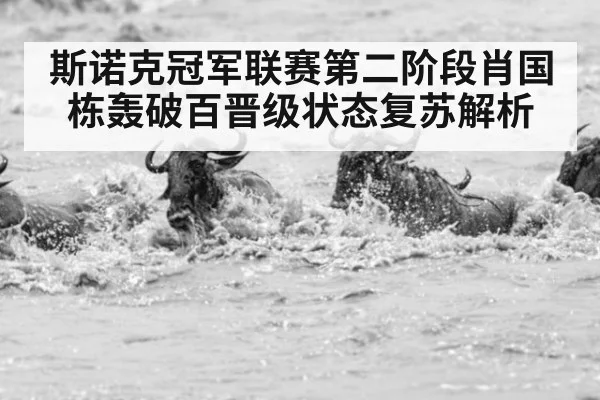 斯诺克冠军联赛第二阶段肖国栋轰破百晋级状态复苏解析